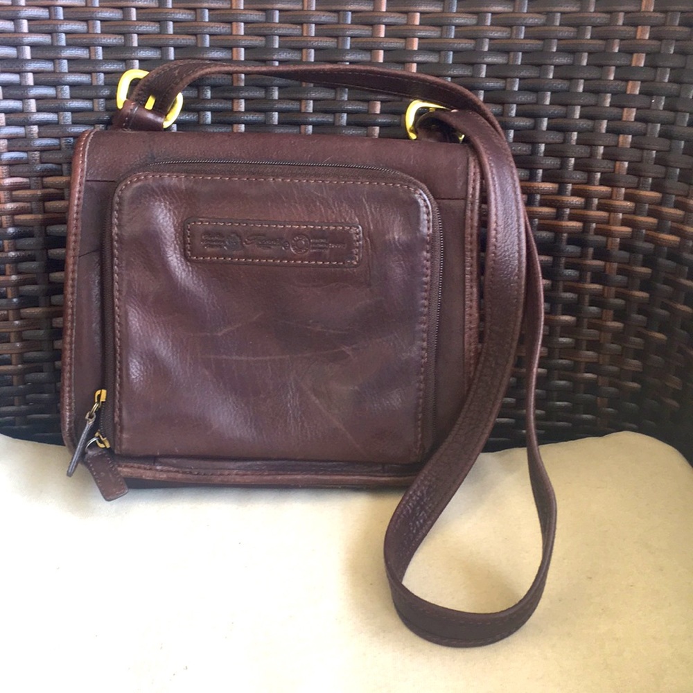 Fossil Classic Brown Leather CrossBody Bag